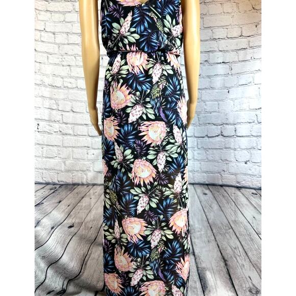 H & M Divided Floral Maxi Dress - 12 - Picture 11 of 14